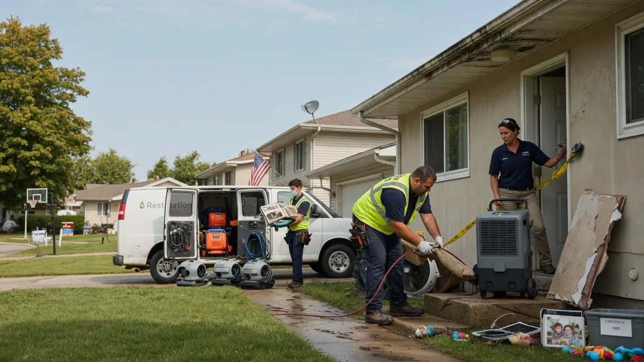 Water Damage Restoration in West Chicago, IL near me